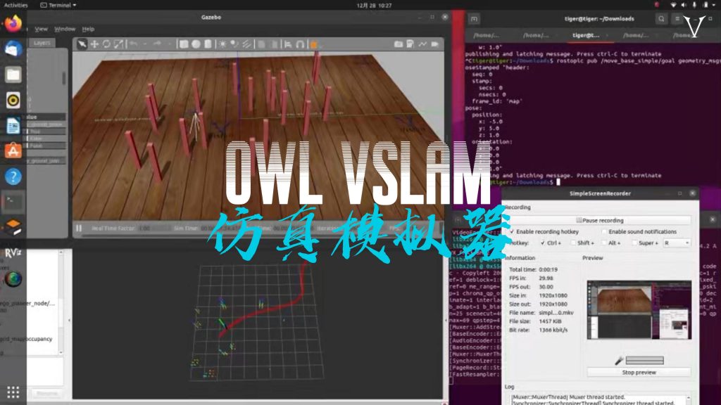 OWL SLAM仿真模拟器软件方案